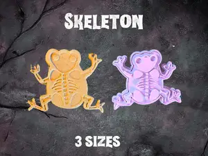 Frog Skeleton Cookie Cutter