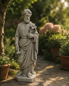 Saint Joseph the Carpenter with Lilies