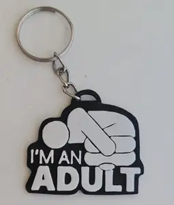 I'm an Adult Key Ring