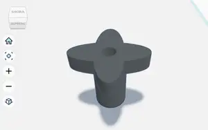 Swivel wheel for Junkers Ceraclass-Otočné kolečko pro Junkers Ceraclass