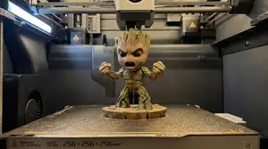 Angry Groot Chibi – Fierce Marvel Figurine