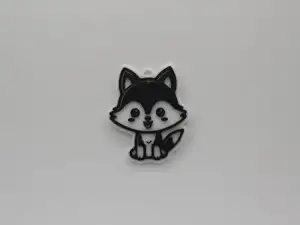 Cute Wolf Keychain