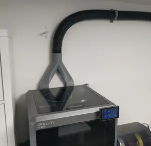 Compact ventilation for Creality K2 Plus (parametric) (updated!)