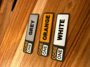 Core One printer Name Tag | Printer Label | 3D Printer Nametag