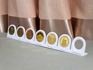 Souvenir Medallion / Coin Display Stand (34mm / 1.34")