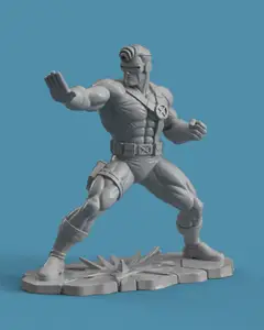 Fan Art Superhero Figure