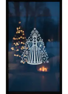 Snegurochka (Snow Maiden) Stencil