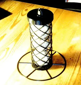 Fat ball feeder for birds