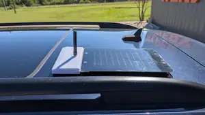 Low Profile Solar Mesh Vehicle Node
