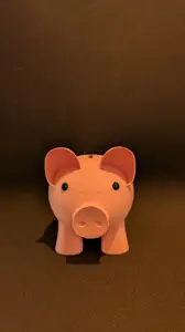 Minimalist Piggy Bank – Clean, Modern, Easy-Print Design