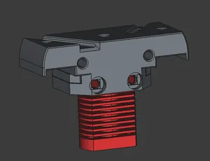 Dragon Burner v8 Ender 3 Hotend Mount