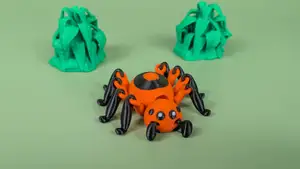 Tarantula - Articulated Spider Figure | Print-in-Place | No Supports