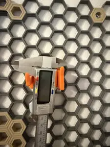 Digital Caliper Holder for Honeycomb Storage Wall – Remix
