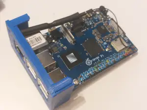 Modular insert for Orange Pi 4 Pro