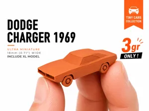 Tiny Dodge Charger 1969 - Mini Cars Series