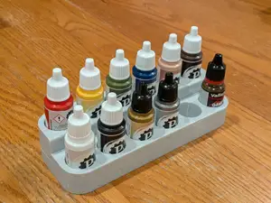 MMPR - Modular Model Paint Rack (with STEP files and CAD link)