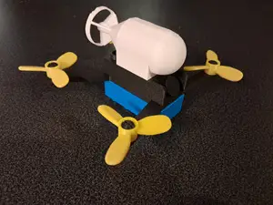 Toy fpv drone with bomb