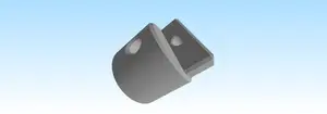Plug for 2 AA battery housing