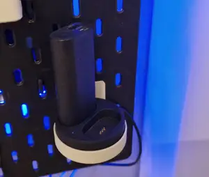 ClasOhlson Powerbank holder (an 'Ikea Skadis Charger wall' module)