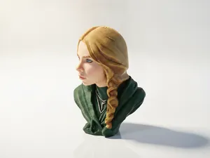 Billie Eilish Bust Celebrity Musician 3D Printable