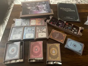 Wraith & the Giants board game insert (with expansion)