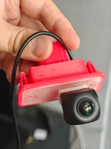 Mercedes rear number plate lamp housing (W203, W209) for reverse camera