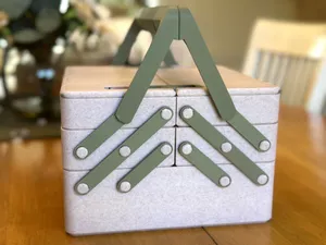 Cantilever Tool/Sewing Box Remix: Modular Pins (PLA-Friendly)