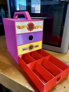 Storage Box for Toy Cars, Matchbox and Hot Wheels