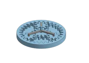 Planetary Gear Set (12T Sun, 9T Planets, 30T Ring)