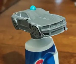Mustang Car Toothpaste Cap Dispenser
