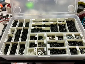 Simple Screw Organizer for IKEA Glis box (NEW UPDATE)