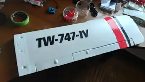 TrainStar EPP EPO airplane fairing cowling