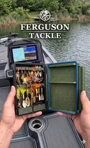 Fishing Tackle Box Holds 30+ spinners!