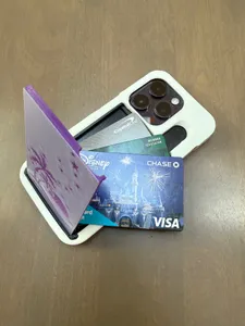 iPhone 14 pro case with 3 card wallet compartment