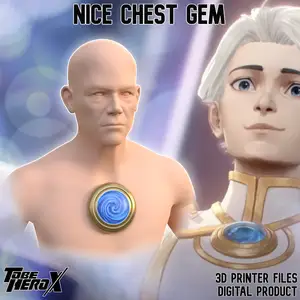 Nice Chest Gem/Crystal Piece To Be Hero X