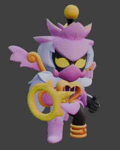Angle Lily - Brawl Star 5-Colored