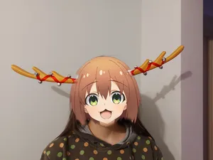 Shikanoko Nokonoko Koshitantan wearable deer antlers (detachable)