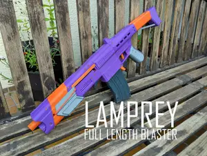Lamprey | Full length dart blaster