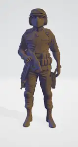 Military Soldier Model
