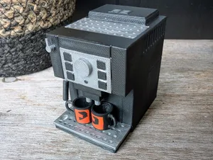 Miniature Coffee Machine with Mugs