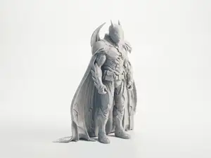 Xenomorph Batman Figurine DC Comics 3D Printable