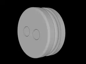Lego Compatible (14397.dat) Minifig Head Round 1.8 x 1.8 Biscuit with Filling