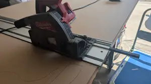 Milwaukee Track Saw - Splinter Guard Jig - 130mm Extension