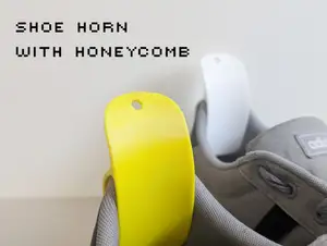 (Thicker) Mini SHOE Horn with HONEYCOMB Cut-Out | REMIX