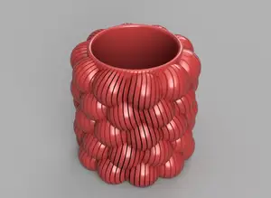 Decorative vase bubbles