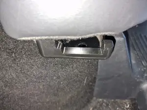Rear seat rail cover for Skoda Kodiaq