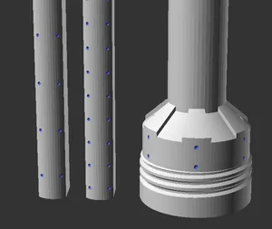 spin stick - make your own beads