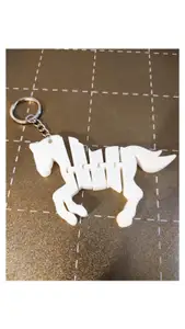 Llavero caballo articulado - Articulated Horse keychain