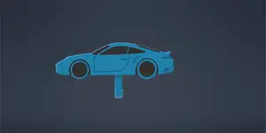 Sport Car wall hooks (4 cars)