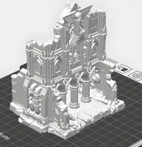 Grimdark world building terrain wh40k